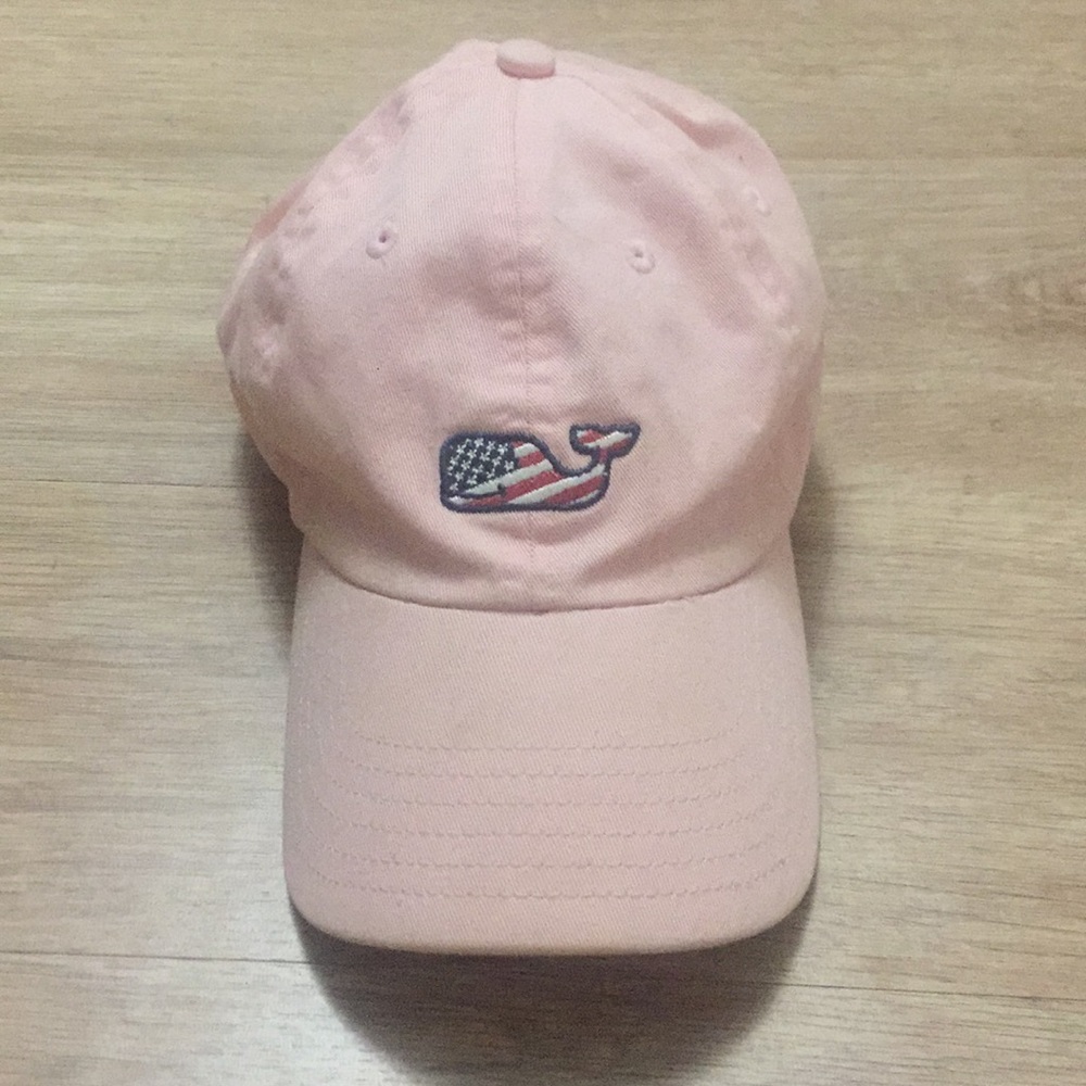 Pink vineyard vines hat